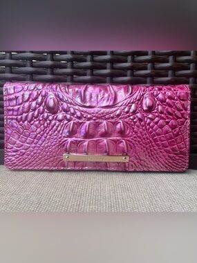 NWT Brahmin Ady in Grapefruit Melbourne Wallet